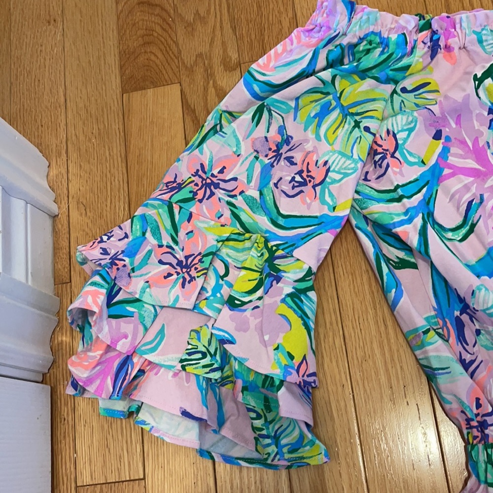Lilly Pulitzer Mermaid in the Shade Romper - Picture 5 of 6